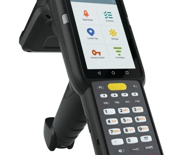 MC3330R UHF RFID GUN; CIRCULAR ANTENNA; 802.11 A/B/G/N/AC; SE4750SR 2D IMAGER W/ LED AIMER; 29 KEY; 2X BATTERY; GMS; 4GB RAM / 3