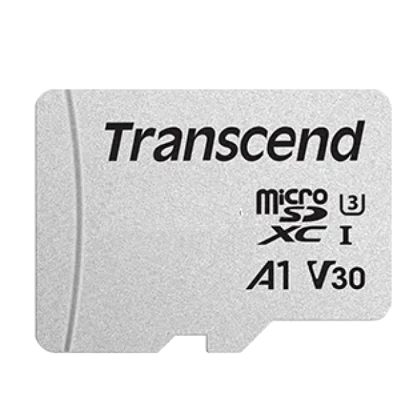 TRANSCEND 300S 8GB MICRO SD UHS-I U1 CLASS10  READ upto 20 MB/S - WRITE up to10MB/S - WITHOUT ADPTOR - 3D NAND - NO ADAPTOR