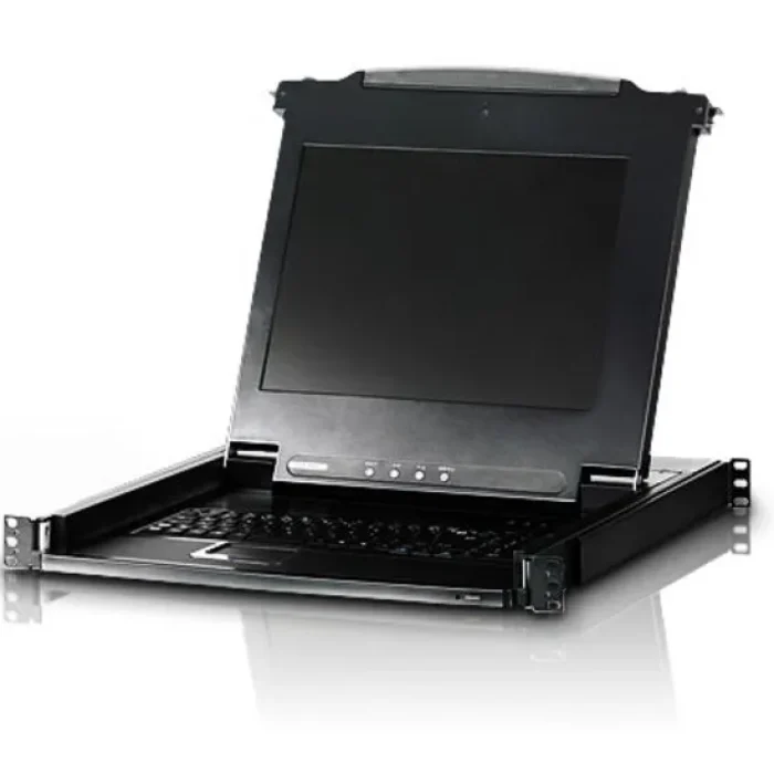 ATEN 17'' SLIDEAWAY CONSOLE PS/2 VGA LCD Console W/(US99KB/USKB/SPKB)/W/(US/EU/OUT) CORD ATEN.