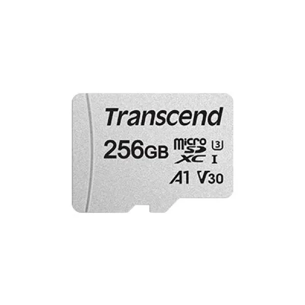 TRANSCEND 256GB MICRO SDXC C 10 UHS-I U1/U3 V30 A1 WITH SD ADAPTOR