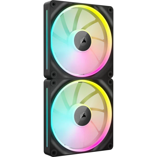 Corsair LX RGB Series; iCUE LINK LX140 RGB; 140mm Fan; Dual Pack; iCUE LINK System Hub Included