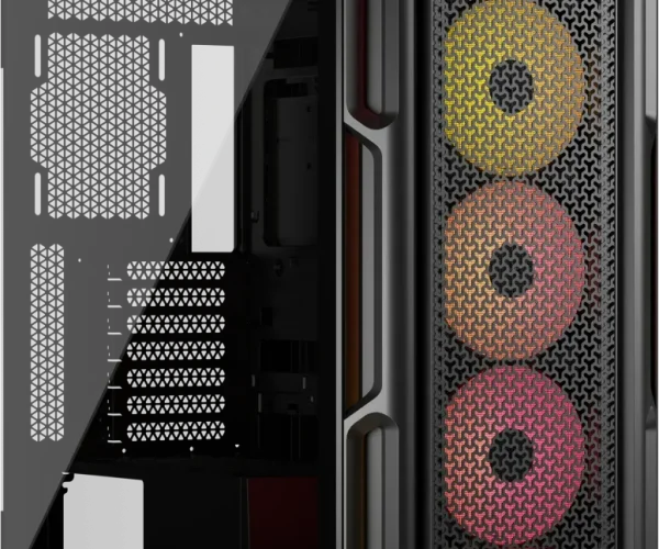 Corsair iCUE LINK 5000T LX RGB Mid-Tower PC Case; Black