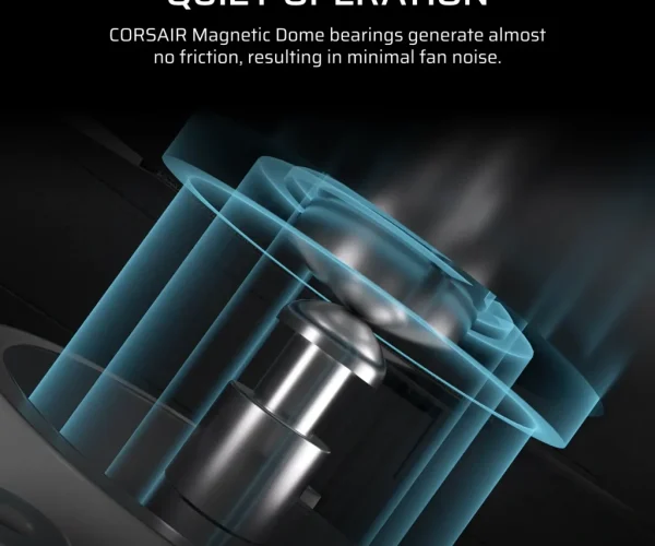 Corsair RS120 ARGB 120mm PWM Fan – White