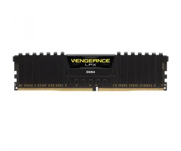 CORSAIR VENGEANCE® LPX 8GB (1 x 8GB) DDR4 DRAM 3200MHz C16 Memory Kit - Black.