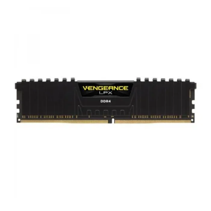 CORSAIR VENGEANCE® LPX 8GB (1 x 8GB) DDR4 DRAM 3200MHz C16 Memory Kit - Black.