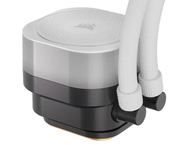 Corsair iCUE LINK TITAN 360 RX RGB Liquid CPU Cooler - White _ RX120 RGB Fans _ Fits Intel LGA 1851/1700; AMD® AM5/AM4.