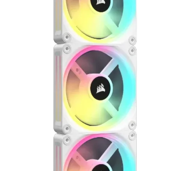 Corsair iCUE LINK QX120 RGB 120mm PWM Fan Expansion Kit - White