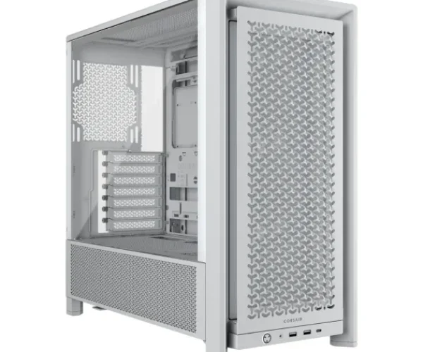 FRAME 4000D RS White Mid-Tower PC Case; 2x 3.5'' |  2x 2.5'' Drive Bays; Up to 360mm Radiator compatible; 3x RS Fans Incl