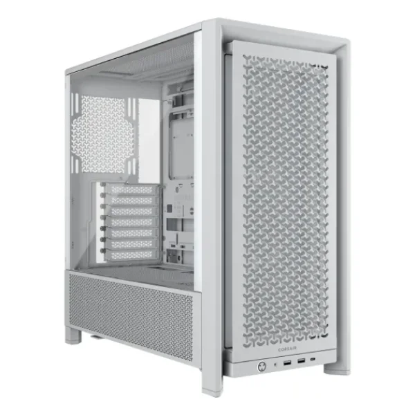FRAME 4000D RS White Mid-Tower PC Case; 2x 3.5'' |  2x 2.5'' Drive Bays; Up to 360mm Radiator compatible; 3x RS Fans Incl