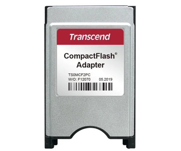 TRANSCEND PCMCIA ADAPTER FOR COMPACT FLASH CARD