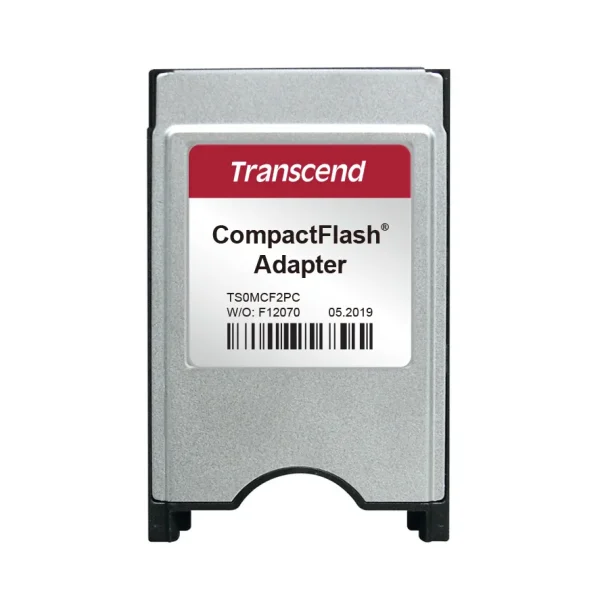 TRANSCEND PCMCIA ADAPTER FOR COMPACT FLASH CARD