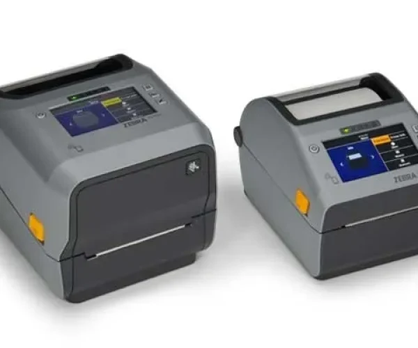 Zebra Thermal Transfer Printer (74/300M) ZD621; Color Touch LCD; 203 dpi; USB; USB Host; Ethernet; Serial; BTLE5; EU and UK Cord
