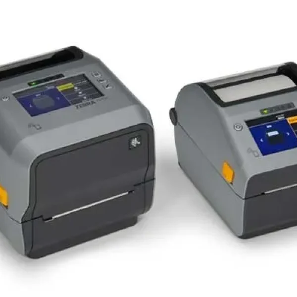 Zebra Thermal Transfer Printer (74/300M) ZD621; Color Touch LCD; 203 dpi; USB; USB Host; Ethernet; Serial; BTLE5; EU and UK Cord