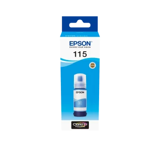 Epson 115 EcoTank Cyan ink bottle (70 ml) 6200 pages @ 5% coverage