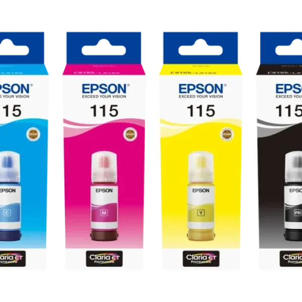 Epson 115 EcoTank Grey ink bottle (70 ml) 6200 pages @ 5% coverage