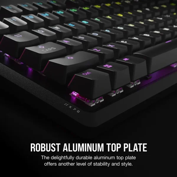 Corsair K70 CORE RGB Mechanical Gaming Keyboard - CORSAIR Red Linear Switches