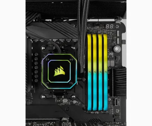 Corsair VENGEANCE® RGB RS 8GB (1 x 8GB) DDR4 DRAM 3200MHz C16 Memory Kit; 16-20-20-38; 1.2V; Black
