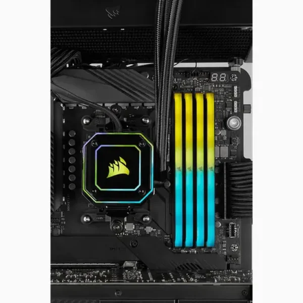 Corsair VENGEANCE® RGB RS 8GB (1 x 8GB) DDR4 DRAM 3200MHz C16 Memory Kit; 16-20-20-38; 1.2V; Black