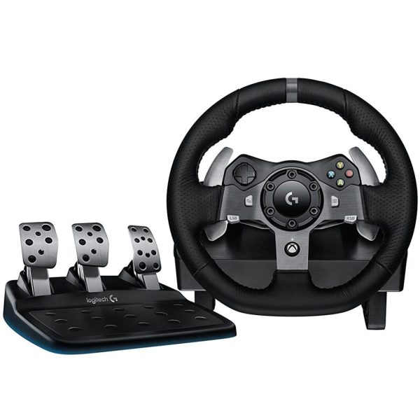 Logitech Gaming Steering Wheel G920 Driving Force USB definitive sim racing wheel exclusively for the latest Xbox On and PC l