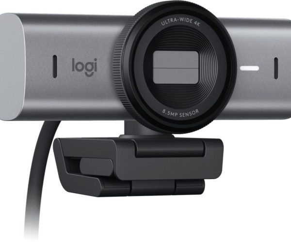 LOGI MX Brio 4K Ultra HD Webcam - Graphite
