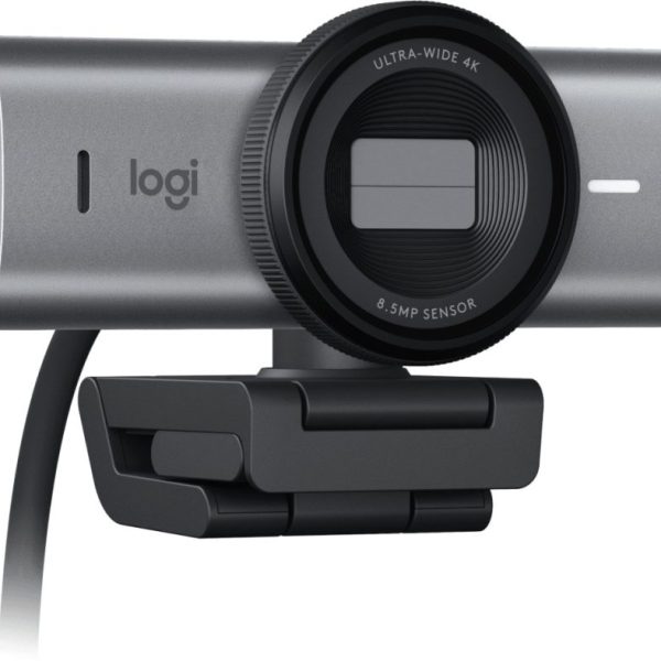 LOGI MX Brio 4K Ultra HD Webcam - Graphite
