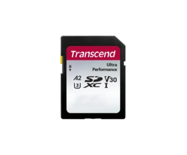 TRANSCEND 340S 128GB ULTRA PERFROMANCE SD CARD SDXC UHS-I  U3 V30 A2 C10 - READ 160 MB/S - WRITE 90MB/S