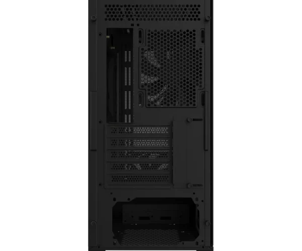 Gigabyte C102 Glass Micro ATX Chassis; 2x 3.5'' | 2x 2.5'' Drive Bays; 360mm Radiator compatible; 2x 120mm fan incl; Black