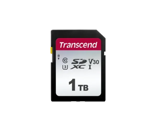 TRANSCEND 300S 1 TB UHS-1 CLASS 10 U1 U3 V30 SDXC CARD 3D NAND