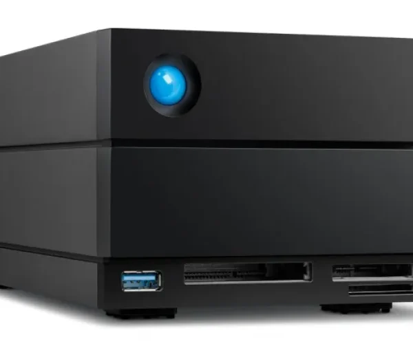 Seagate LaCie STLG32000400 2big Dock Thunderbolt 3;32TB; Dual Thunderbolt 3 & DP ports for 2x4K or 1x 8K diplays; RAID; USB3.2;