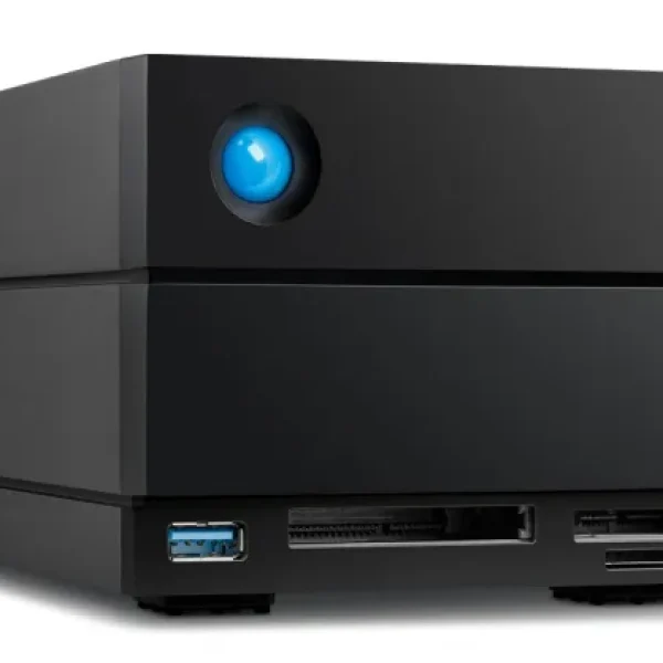 Seagate LaCie STLG32000400 2big Dock Thunderbolt 3;32TB; Dual Thunderbolt 3 & DP ports for 2x4K or 1x 8K diplays; RAID; USB3.2;
