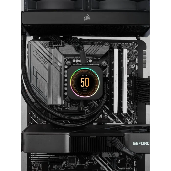 Corsair VENGEANCE® 32GB (2 x 16GB) DDR5 DRAM 5200 C40 Memory Kit; 40-40-40-77; 1.25V; Intel XMP White. .
