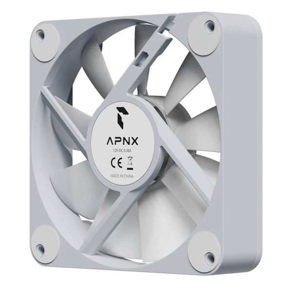 Aerocool APNX FP1-R 120mm PWM ARGB Fan - White.