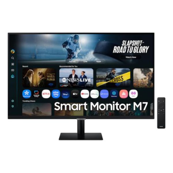 Samsung LS32FM700 32'' 4K UHD Flat Smart Monitor (16:9); 3840 x 2160; 60Hz; 3000:1 static; 4ms (GTG); 2 x 5W Speaker; 1xUSB-C; 2