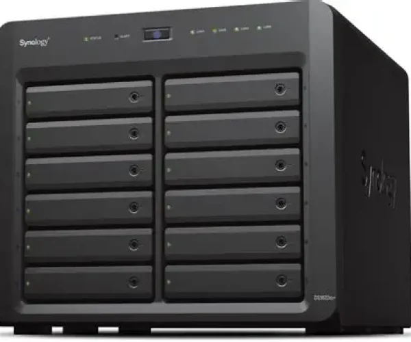 12-Bay Enterprise Desktop NAS; expandable up to 36 bays with expansion units. Replacing DS3617xsII