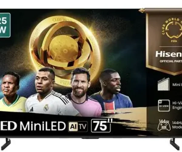 HISENSE LEDN75U7Q 75'' Mini LED QLED 144hz 4k Smart