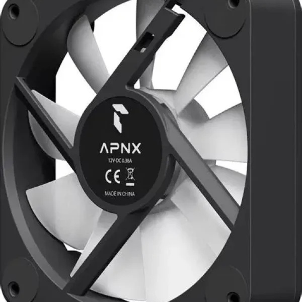 Aerocool APNX FP1-R 120mm PWM ARGB Fan - Black.