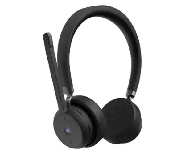 LENOVO Wireless VoIP Headset (Teams) | BT 5.3 with Dual Connection|Up To 60 Hours of Playback | 2yr Carry In