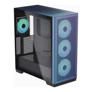 Aerocool APNX C1-R premium ChromaFlair mid-tower ATX case - 4x PWM ARGB Fan Included - 3x2.5'' or 3x 3.5'' - 360mm radiator