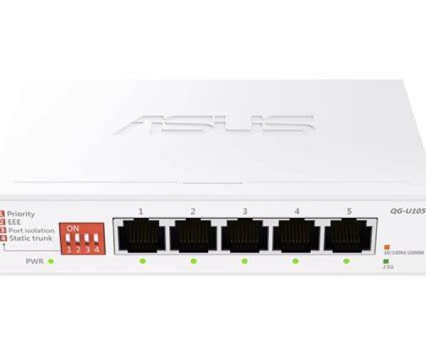 ASUS SWITCH/ UNMANAGED/ 5x2.5G Ports/