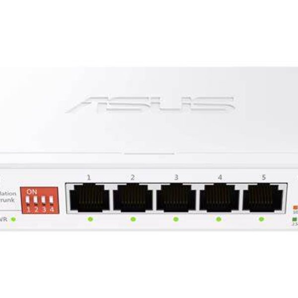 ASUS SWITCH/ UNMANAGED/ 5x2.5G Ports/