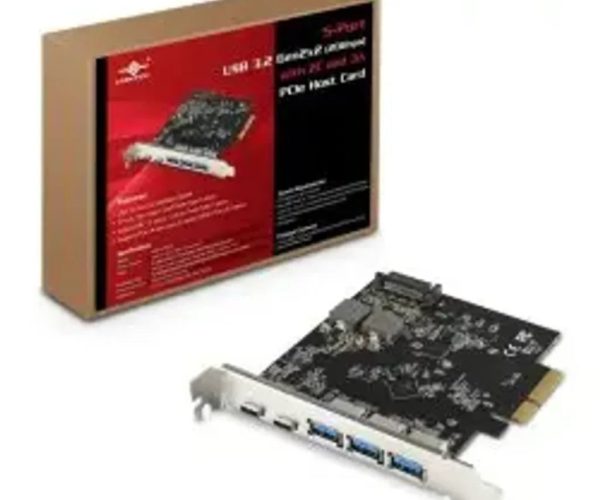 VANTEC UGT-PCE80SR 8 PORT RS232 SERIAL PCIe Card