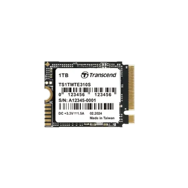 Transcend 1 TB MTE310S PCI-E GEN 4x4 M.2 2230 SSD 3D NAND - 5000 MB/s Read 3500 MB/s Write - 600 TBW