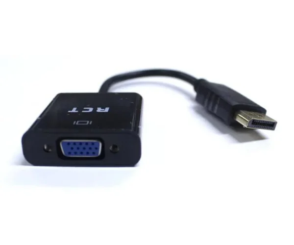 Display port to VGA (M to F) adapter