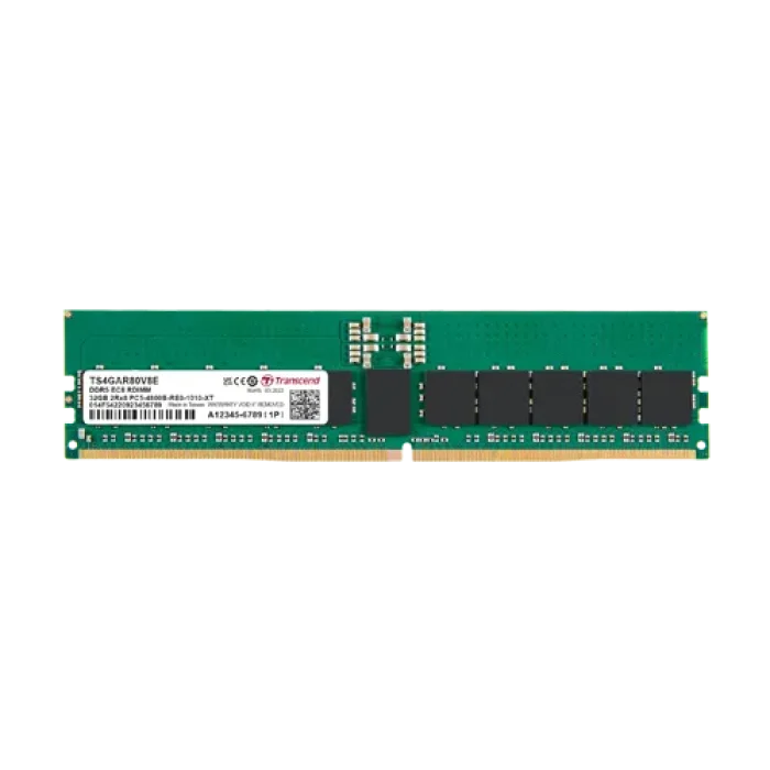 TRANSCEND 16GB DDR5-5600 REG-DIMM 1Rx8 2Gx8 CL46 1.1V