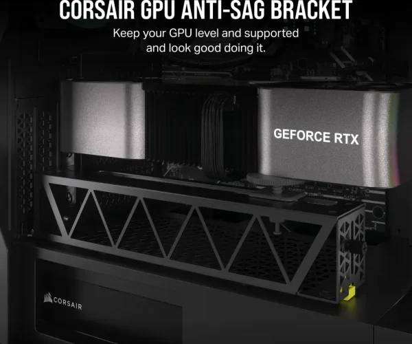 GPU Anti-Sag Bracket; Black