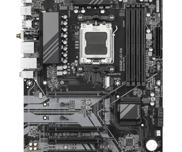 GIGABYTE AMD B650 UD for AMD AM5; 4x Dual DDR5; 3x M2; HDMI; DP.