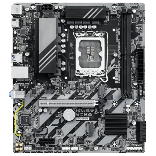 GIGABYTE Intel® B860 Chipset for LGA 1851; 2x DDR5; 2x M2; HDMI; mATX