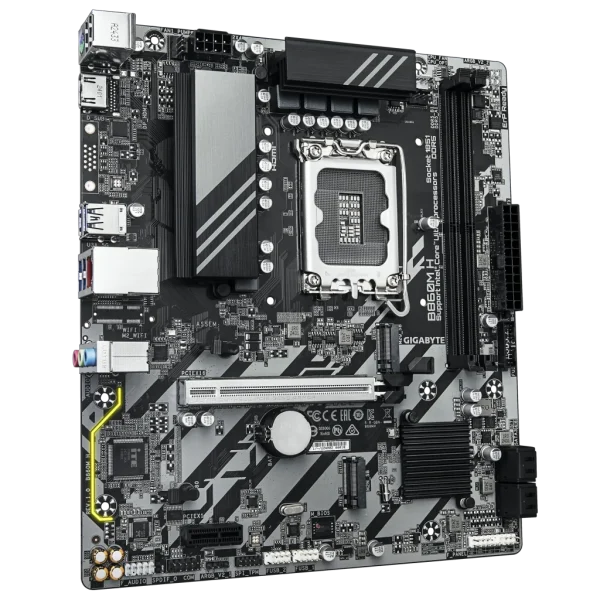 GIGABYTE Intel® B860 Chipset for LGA 1851; 2x DDR5; 2x M2; HDMI; mATX
