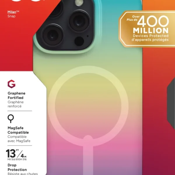 ZAGG Cases Milan Snap Apple  iP16 Pro Max  Iridescent