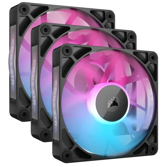 Corsair RX RGB Series; iCUE LINK RX120 RGB; 120mm Fan; Triple Pack